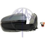 SPECCHIO RETROVISORE ELETTRICO CITROEN C5 AIRCROSS 18 - PEUGEOT 3008 16 - PEUGEOT 5008 17 DX VERN C/FANA L/CORT SENS TEMP RIPIEGAB MEMO BLIS 18PIN