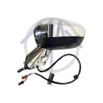 SPECCHIO RETROVISORE ELETTRICO CITROEN DS3 10>19 SINISTRO CROMATO FANA 7 PIN