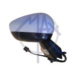 SPECCHIO RETROVISORE ELETTRICO CITROEN DS4 2011 DESTRO VERNICIABILE BASE NERA FANA SENSOR 9PIN