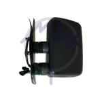 SPECCHIO RETROVISORE ELETTRICO CITROEN JUMPER 94>99 - FIAT DUCATO 94>99 - PEUGEOT BOXER 94>99 SX NERO TERM (VETRO SINGOL BRACC CORTO) 5PIN