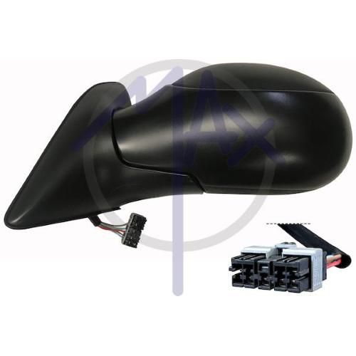 SPECCHIO RETROVISORE ELETTRICO CITROEN XSARA PICASSO DAL 1999 AL 2004 SINISTRO NERO