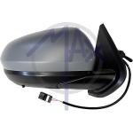 SPECCHIO RETROVISORE MECCANICO DACIA DUSTER II 2018 DESTRO VERNICIABILE SENSOR TEMP 2PIN