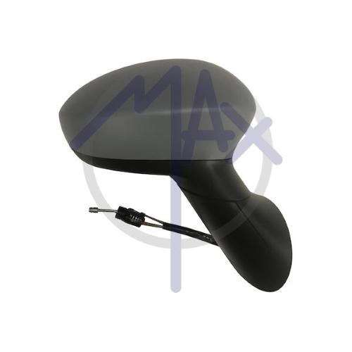 SPECCHIO RETROVISORE MECCANICO FIAT 500 DAL 2007 DESTRO VERNICIABILE