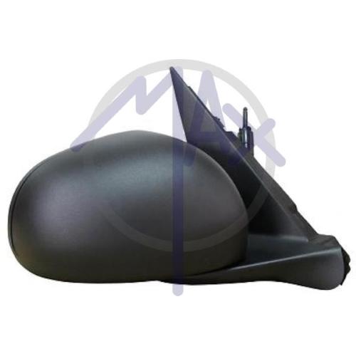 SPECCHIO RETROVISORE MECCANICO FIAT 500L DAL 2012 DESTRO SENSORE DI TEMPERATURA NERO