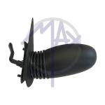 SPECCHIO RETROVISORE MECCANICO FIAT SEICENTO DAL 1998 SINISTRO NERO