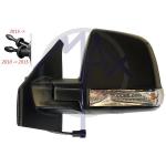 SPECCHIO RETROVISORE MECCANICO FIAT DOBLO' COMBI/PANORAMA 15 - OPEL COMBO 15>18 SX NERO FANA (VETRO SINGOLO)