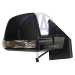 SPECCHIO RETROVISORE ELETTRICO FIAT DOBLO' COMBI/PANORAMA 10>15 - FIAT DOBLO' COMBI/PANORAMA 15 - OPEL COMBO 12>18 DX NERO FANA SENSOR TEMP TERM(VETRO SINGOLO)8PIN