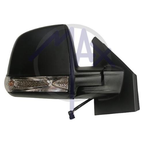 SPECCHIO RETROVISORE ELETTRICO FIAT DOBLO' COMBI/PANORAMA 10>15 - FIAT DOBLO' COMBI/PANORAMA 15 - OPEL COMBO 12>18 DX NERO FANA SENSOR TEMP TERM(VETRO SINGOLO)8PIN