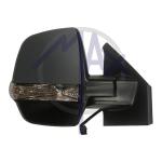 SPECCHIO RETROVISORE ELETTRICO FIAT DOBLO' CARGO 10 - OPEL COMBO 12>18 DX VERN FAN SENSORE TE TERM(DOPPIO VETRO) 8PIN