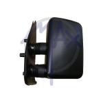 SPECCHIO RETROVISORE MANUALE CITROEN JUMPER 94>99 - FIAT DUCATO 94>99 - PEUGEOT BOXER 94>99 SX NERO (VETRO SINGOL BRACCIO CORTO)