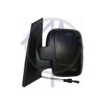 SPECCHIO RETROVISORE MECCANICO CITROEN JUMPY 07>16 - FIAT SCUDO 07>21 - PEUGEOT EXPERT 07>16 SINISTRO NERO (VETRO SINGOLO)