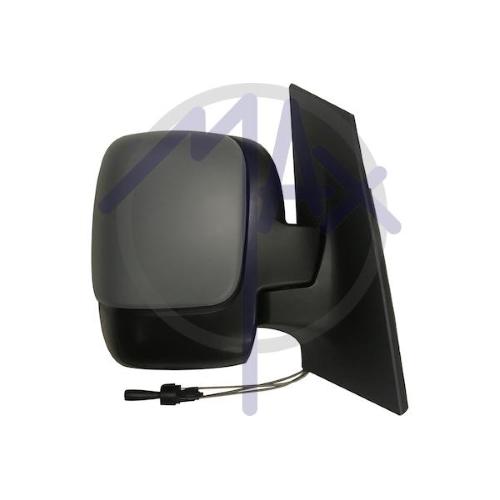 SPECCHIO RETROVISORE MECCANICO CITROEN JUMPY 07>16 - FIAT SCUDO 07>21 - PEUGEOT EXPERT 07>16 DESTRO VERNICIABILE (DOPPIO VETRO)