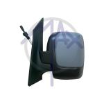 SPECCHIO RETROVISORE MECCANICO CITROEN JUMPY 07>16 - FIAT SCUDO 07>21 - PEUGEOT EXPERT 07>16 SINISTRO VERNICIABILE (VETRO SINGOLO)