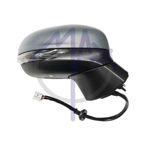 SPECCHIO RETROVISORE ELETTRICO FORD FIESTA DAL 2017 DX VERNICIABILE FANA L/CORT RIPIEG BLIS 12PIN