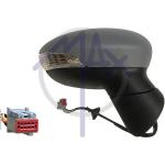 SPECCHIO RETROVISORE ELETTRICO FORD FIESTA 08>13 DX VERNICIABILE FANA 6 PIN