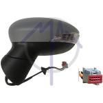 SPECCHIO RETROVISORE ELETTRICO FORD FIESTA 08>13 SX VERNICIABILE FANA 6 PIN