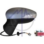 SPECCHIO RETROVISORE ELETTRICO FORD FIESTA 13>17 SX VERNICIABILE FANA 6 PIN