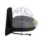SPECCHIO RETROVISORE ELETTRICO FORD FOCUS C MAX 11>15 SX VERNICIABILE FANA L/CO RIPIEG BLIS 10PIN
