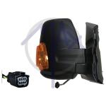 SPECCHIO RETROVISORE ELETTRICO TRANSIT 14>20 DX NR C/FAN AMB BRAC CORTO)16W 6 PIN