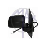 SPECCHIO RETROVISORE MECCANICO FORD TRANSIT/TOURNEO CONNECT 09>14 DX NERO (VETRO SINGOLO) (BRACCIO CORTO)
