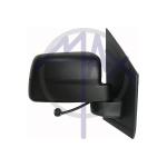 SPECCHIO RETROVISORE ELETTRICO FORD TRANSIT/TOURNEO CONNECT 09>14 DX NERO (VETRO SINGOLO BRACCIO CORTO) 5PIN