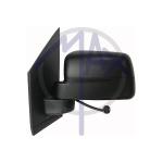SPECCHIO RETROVISORE ELETTRICO FORD TRANSIT/TOURNEO CONNECT 09>14 SX NERO (VETRO SINGOLO BRACCIO CORTO) 5PIN