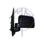 SPECCHIO RETROVISORE MANUALE FORD TRANSIT/TOURNEO CONNECT 09>14 SX NERO (VETRO SINGOLO) (BRACCIO CORTO)