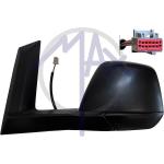 SPECCHIO RETROVISORE ELETTRICO FORD TRANSIT/TOURNEO CONNECT 14>18 SX NERO (DOPPIO VETRO)5PIN