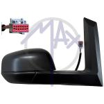 SPECCHIO RETROVISORE ELETTRICO FORD TRANSIT/TOURNEO CONNECT 18>22 DX NERO 5 PIN