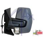SPECCHIO RETROVISORE ELETTRICO FORD TRANSIT/TOURNEO CUSTOM 18 SX VERN FANA RIPIEG BLIS 10 PIN (DOPPIO VETRO)