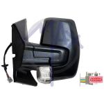 SPECCHIO RETROVISORE ELETTRICO FORD TRANSIT/TOURNEO CUSTOM 18 SX NERO FANA RIPIEG (DOPPIO VETRO)