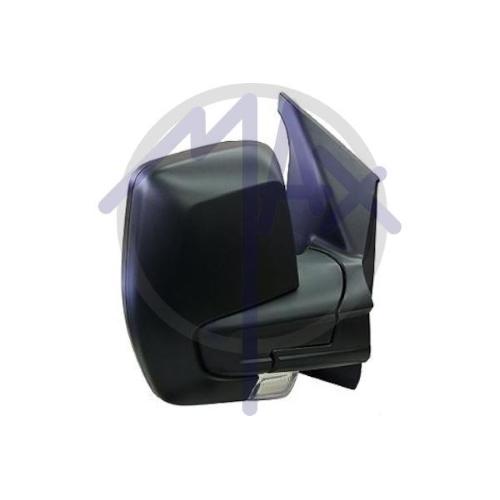 SPECCHIO RETROVISORE MANUALE FORD TRANSIT/TOURNEO CUSTOM 13>18 DX NERO 2 PIN (DOPPIO VETRO) 5W