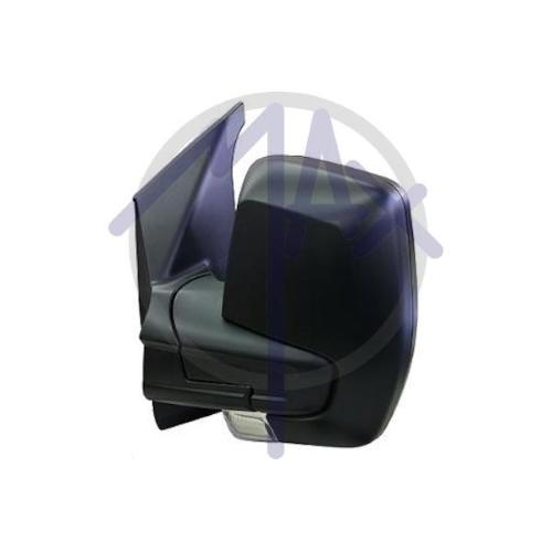 SPECCHIO RETROVISORE MANUALE FORD TRANSIT/TOURNEO CUSTOM 13>18 SX NERO 2 PIN (DOPPIO VETRO) 5W