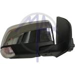 SPECCHIO RETROVISORE ELETTRICO ISUZU D MAX 12 DESTRO CON CALOTTA CROMATA FANA RIPIEGAB EL 8PIN