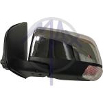 SPECCHIO RETROVISORE ELETTRICO ISUZU D MAX 12 SINISTRO CON CALOTTA CROMATA FANA 6 PIN