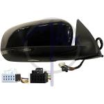 SPECCHIO RETROVISORE ELETTRICO JEEP RENEGADE 14 DESTRO NERO VERNICIABILE FAN L/CORT RIPIEG MEMO TERM 6+9 PIN