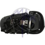 SPECCHIO RETROVISORE ELETTRICO MERCEDES CLASSE E W210 00>02 DX SENZA CALOTTA RIPIEGAB TERMICO 9PIN