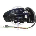 SPECCHIO RETROVISORE ELETTRICO MERCEDES CLASSE E W211 02>06 DX SENZA CALOTTA TERMICO 9 PIN