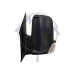 SPECCHIO RETROVISORE MANUALE MERCEDES SPRINTER 06>09 - VOLKSWAGEN CRAFTER 06>17 SX NERO FANA 2PIN(DOPP VETRO CAVO CORTO)16W