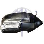 SPECCHIO RETROVISORE ELETTRICO MITSUBISHI PAJERO 07 DX CON CALOTTA CROM FANA L/CO RIPIEG TERM 10PIN