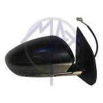 SPECCHIO RETROVISORE ELETTRICO NISSAN QASHQAI/QASHQAI +2 07>14 DX VERNICIAB RIPIEG TERMICO 5 PIN