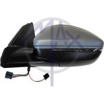 SPECCHIO RETROVISORE ELETTRICO OPEL CORSA F 19 - PEUGEOT 208 19 SINISTRO VERNICIABILE FANA RIPIEG BLIS TERMICO 8+2PIN