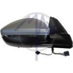 SPECCHIO RETROVISORE ELETTRICO OPEL CORSA F 19 - PEUGEOT 208 19 SINISTRO VERNICIABILE FANA RIPIEG SENSOR TERMICO 8+2PIN