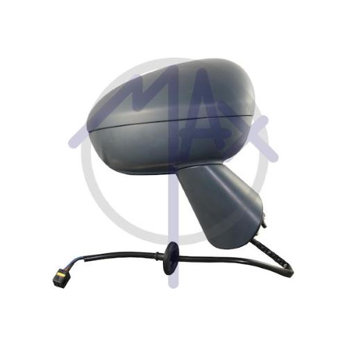 SPECCHIO RETROVISORE ELETTRICO OPEL MERIVA 2010 DESTRO VERNICIABILE BASE NERA TERMICO 5 PIN