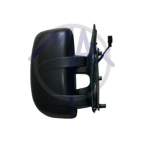 SPECCHIO RETROVISORE ELETTRICO OPEL MOVANO 04>10 - RENAULT MASTER 04>10 SX NERO SENSOR TERM(DOPPIO VETRO)7PIN