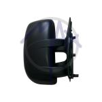 SPECCHIO RETROVISORE MANUALE OPEL MOVANO 04>10 - RENAULT MASTER 04>10 DX NERO(DOPPIO VETRO)