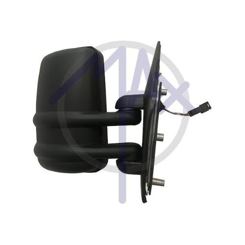 SPECCHIO RETROVISORE ELETTRICO OPEL MOVANO 99>04 - RENAULT MASTER 99>04 DX NERO TERMICO(DOPPIO VETRO)