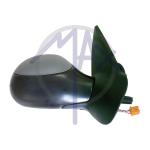 SPECCHIO RETROVISORE ELETTRICO PEUGEOT 206 DAL 2003 AL 2009 SINISTRO VERNICIABILE SENSOR TEM TERMICO 7PIN