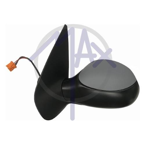 SPECCHIO RETROVISORE ELETTRICO PEUGEOT 206 DAL 2003 AL 2009 SINISTRO VERNICIABILE TERMICO