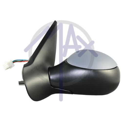 SPECCHIO RETROVISORE ELETTRICO PEUGEOT 206 CC DAL 1998 AL 2003 SINISTRO VERNICIABILE TERMICO